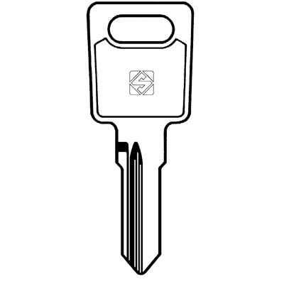 CHIAVE PIATTA LAS LS11R SILCA