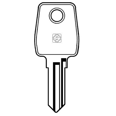 CHIAVE PIATTA L&F LF22 SILCA