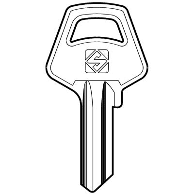 CHIAVE PIATTA MERONI MER1R SILCA