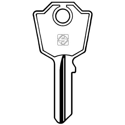 CHIAVE PIATTA MERONI MER4R SILCA