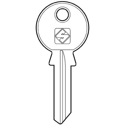 CHIAVE PIATTA MICHEL MH2R SILCA