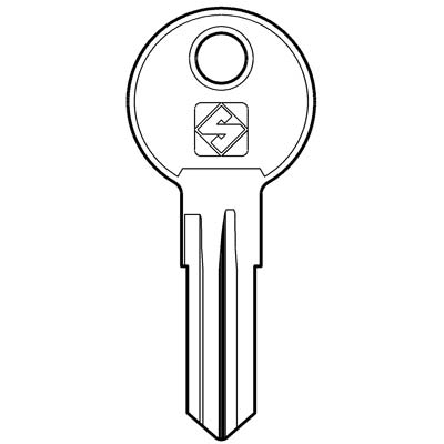 CHIAVE PIATTA RENZ REN1R SILCA