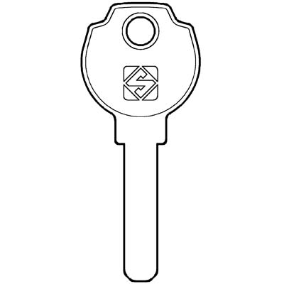 CHIAVE PUNZONATA GUSSANI GS17 SILCA