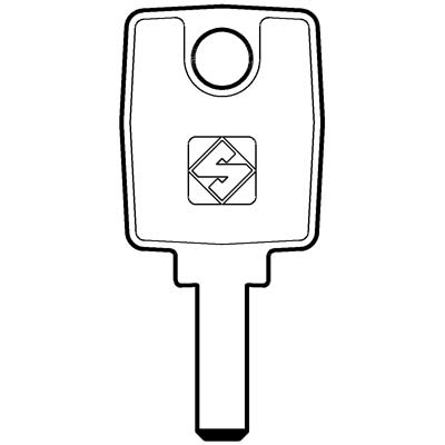 CHIAVE PUNZONATA KABA KA8 SILCA