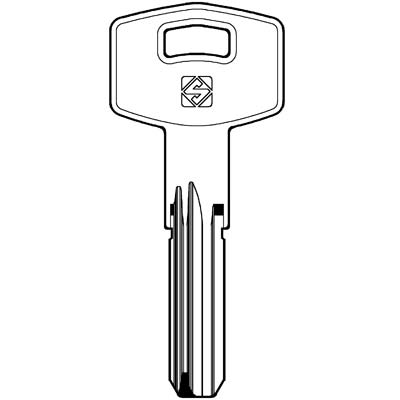 CHIAVE PUNZONATA SATURN STU6R SILCA