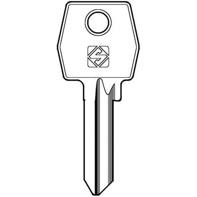 CHIAVE PIATTA AGB AGB1R SILCA