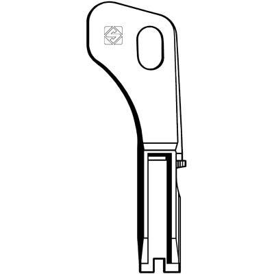 CHIAVE PIATTA FICHET FT510 SILCA