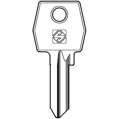 CHIAVE PIATTA AGB AGB2R SILCA