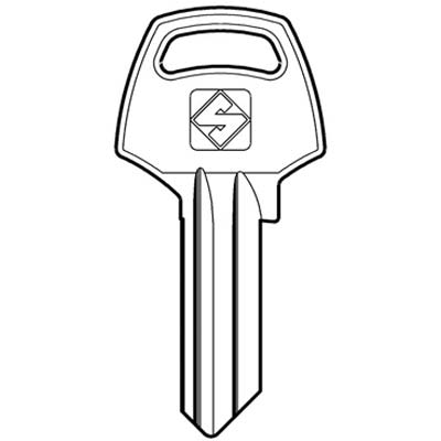 CHIAVE PIATTA CORBIN CB2 SILCA