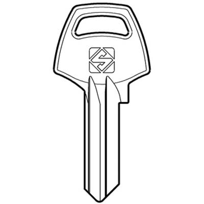 CHIAVE PIATTA CORBIN CB3 SILCA