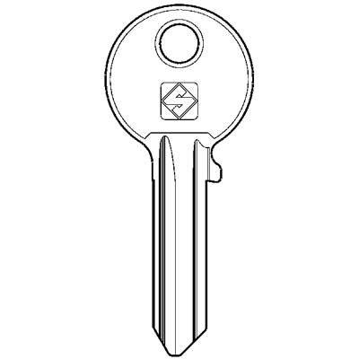 CHIAVE PIATTA ISEO IE6R SILCA