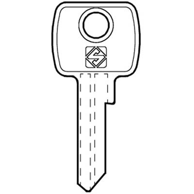 CHIAVE PIATTA L&F LF4 SILCA