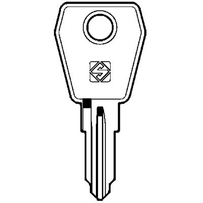 CHIAVE PIATTA L&F LF30R SILCA