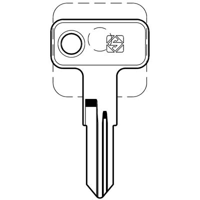 CHIAVE PIATTA MERONI MER33R SILCA