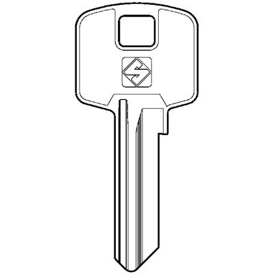 CHIAVE PIATTA MERONI MER13R SILCA