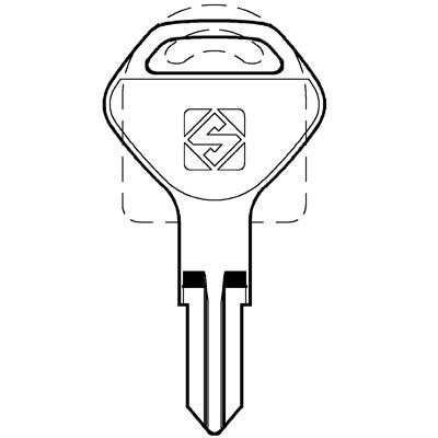 CHIAVE PIATTA MERONI MER41 SILCA