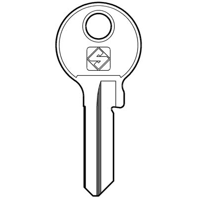 CHIAVE PIATTA VIRO VI086A + CONIO SILCA