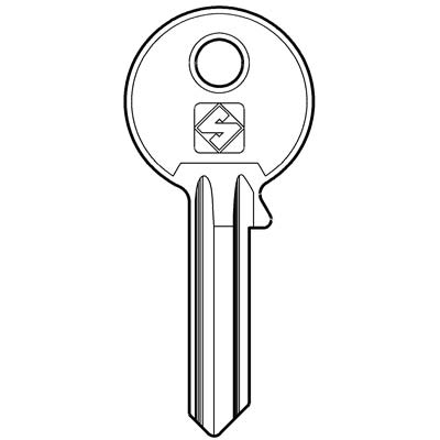 CHIAVE PIATTA ISEO IE3 SILCA