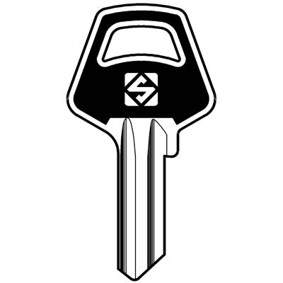 CHIAVE PIATTA SLIM COLOR MERONI MER1SL SILCA