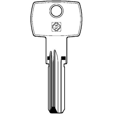 CHIAVE PUNZONATA MOTTURA PROJECT GVY1R SILCA