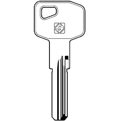 CHIAVE PUNZONATA MG MONTI MG9 SILCA