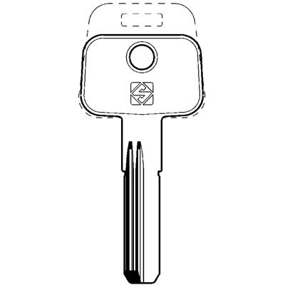CHIAVE PUNZONATA POTENT PT4R SILCA