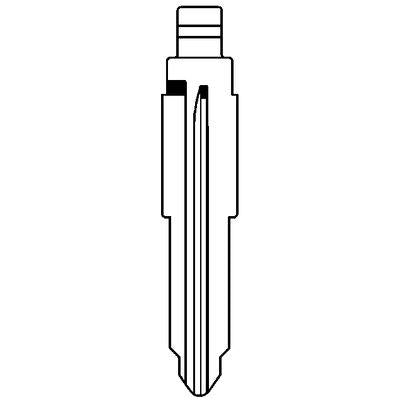 CHIAVE FLIP AUTO MITSUBISHI MIT11RCH SILCA