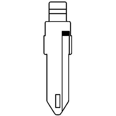CHIAVE FLIP AUTO RENAULT NE72CH SILCA