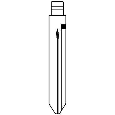 CHIAVE FLIP AUTO TOYOTA TOY47CH SILCA