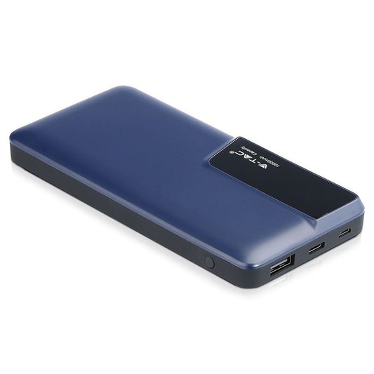 1K Mah Power Bank With Digital Display & USB Type C Navy