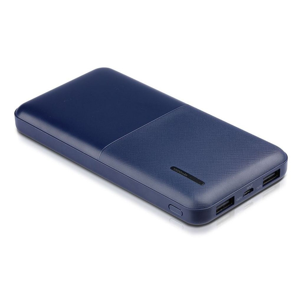 10K Mah Super Slim Power Bank Blue