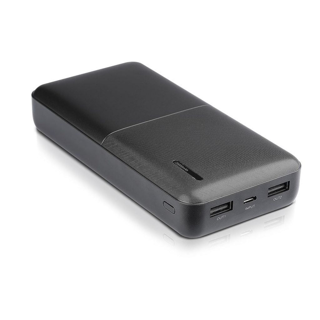 20K Mah Mega Power Bank Black