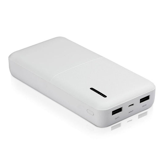 20K Mah Mega Power Bank White