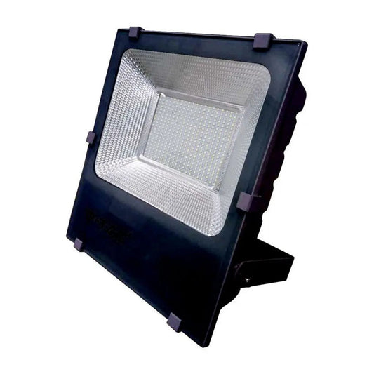 200W LED Solar Floodlight Black Body 3000K PIR Sensor IP 65